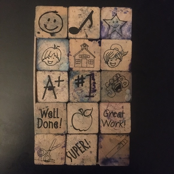 $4 sale💞 Set of 15 stamps - great for teachers! - Picture 6 of 7